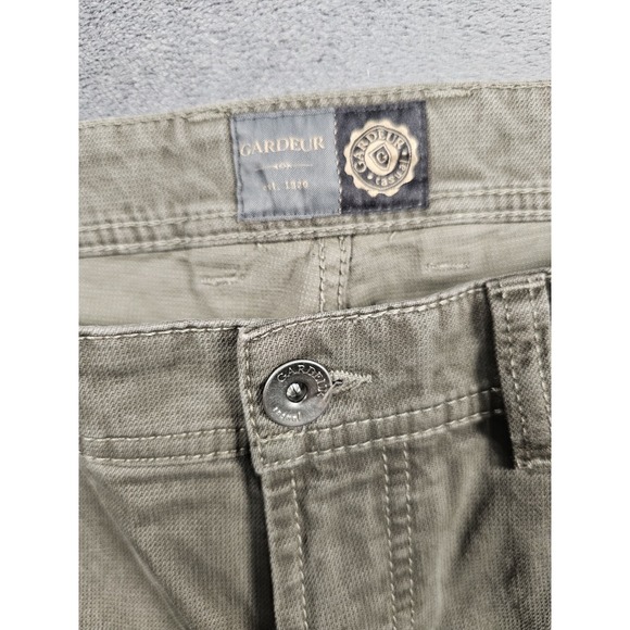 Gardeur Nigel 1 Mens 35x32 Brown Denim Jeans Regular Fit Casual Cotton Pants EU! - Picture 2 of 14